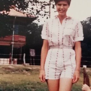 Vintage one-piece shorts